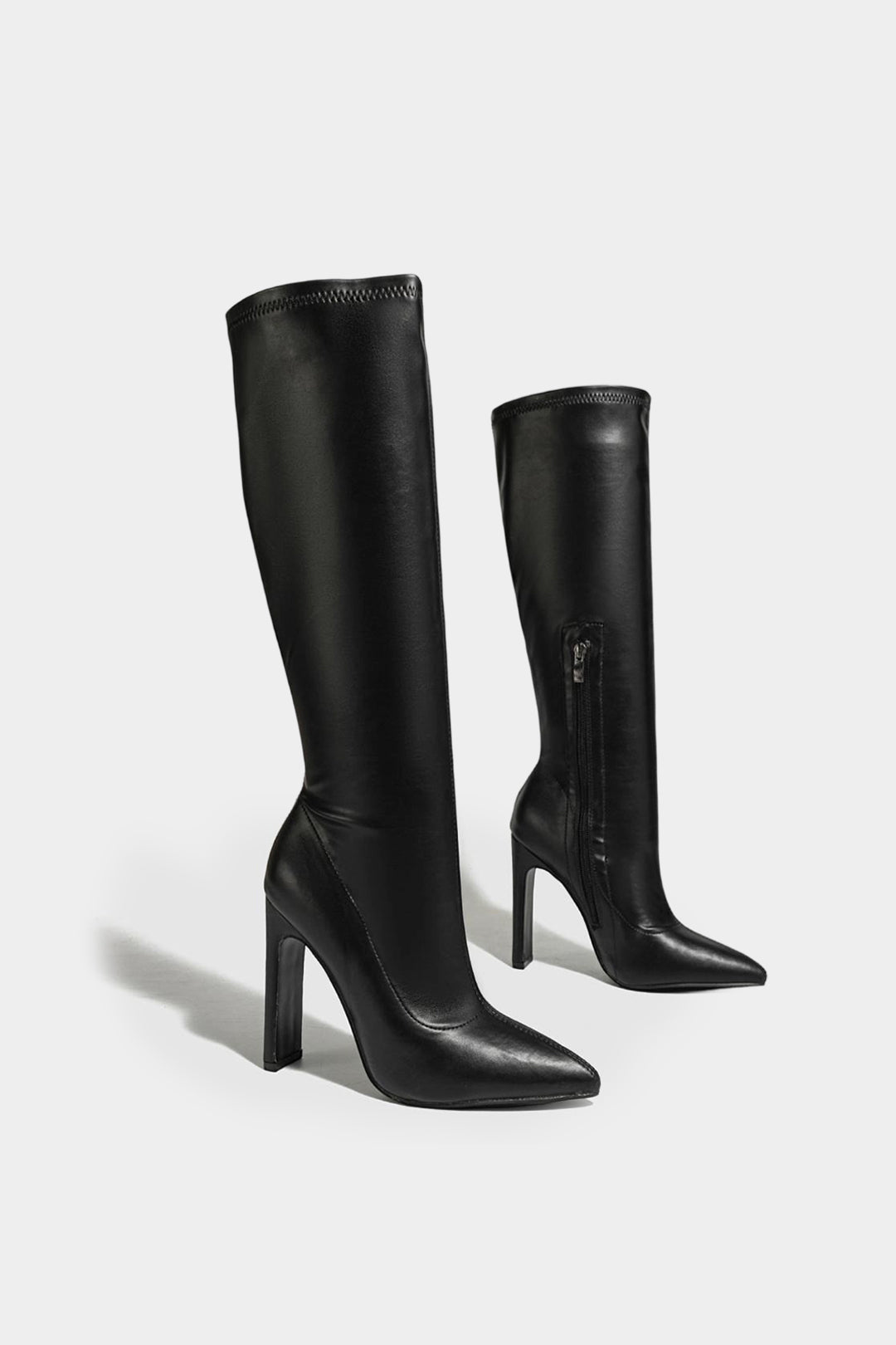 MAISON AVELORE NOIR EDGE — Bottes Montantes