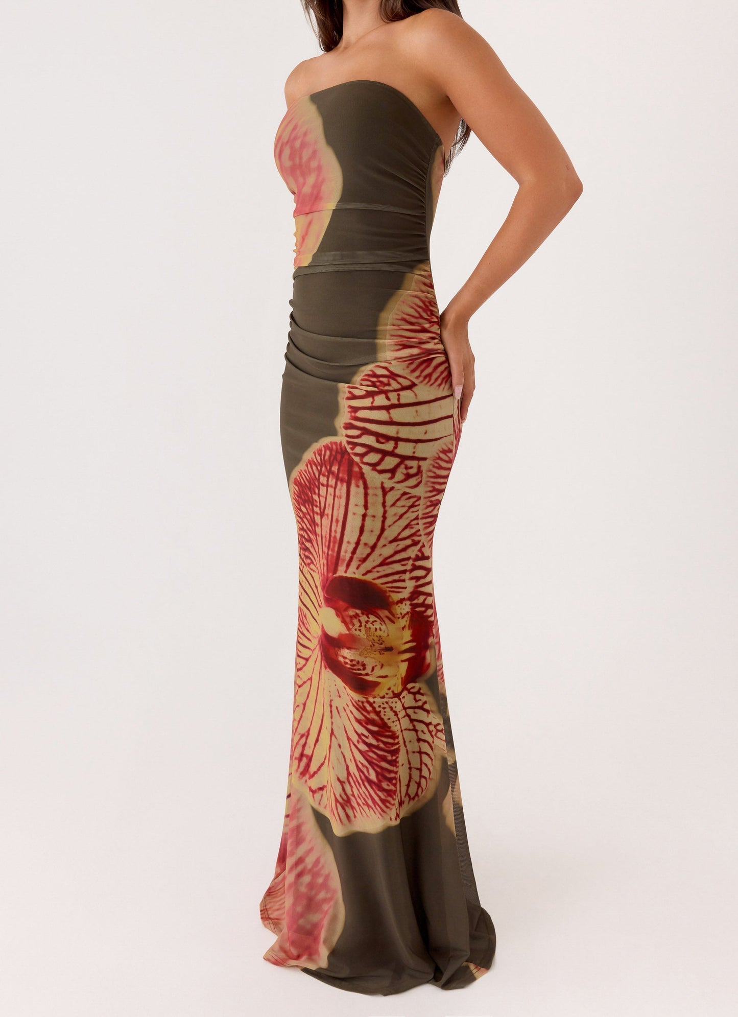 MAISON AVELORE IROHA — Robe Longue Florale