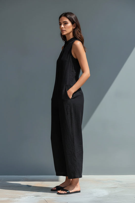 Lotte™ | Combinaison Minimaliste Sans Manches