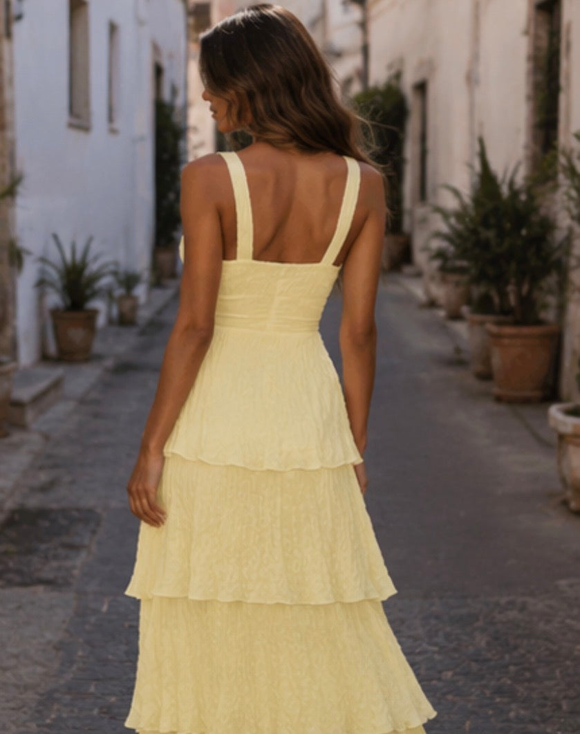 MAISON AVELORE VIVID EDEN — Robe Longue (3 Couleurs)