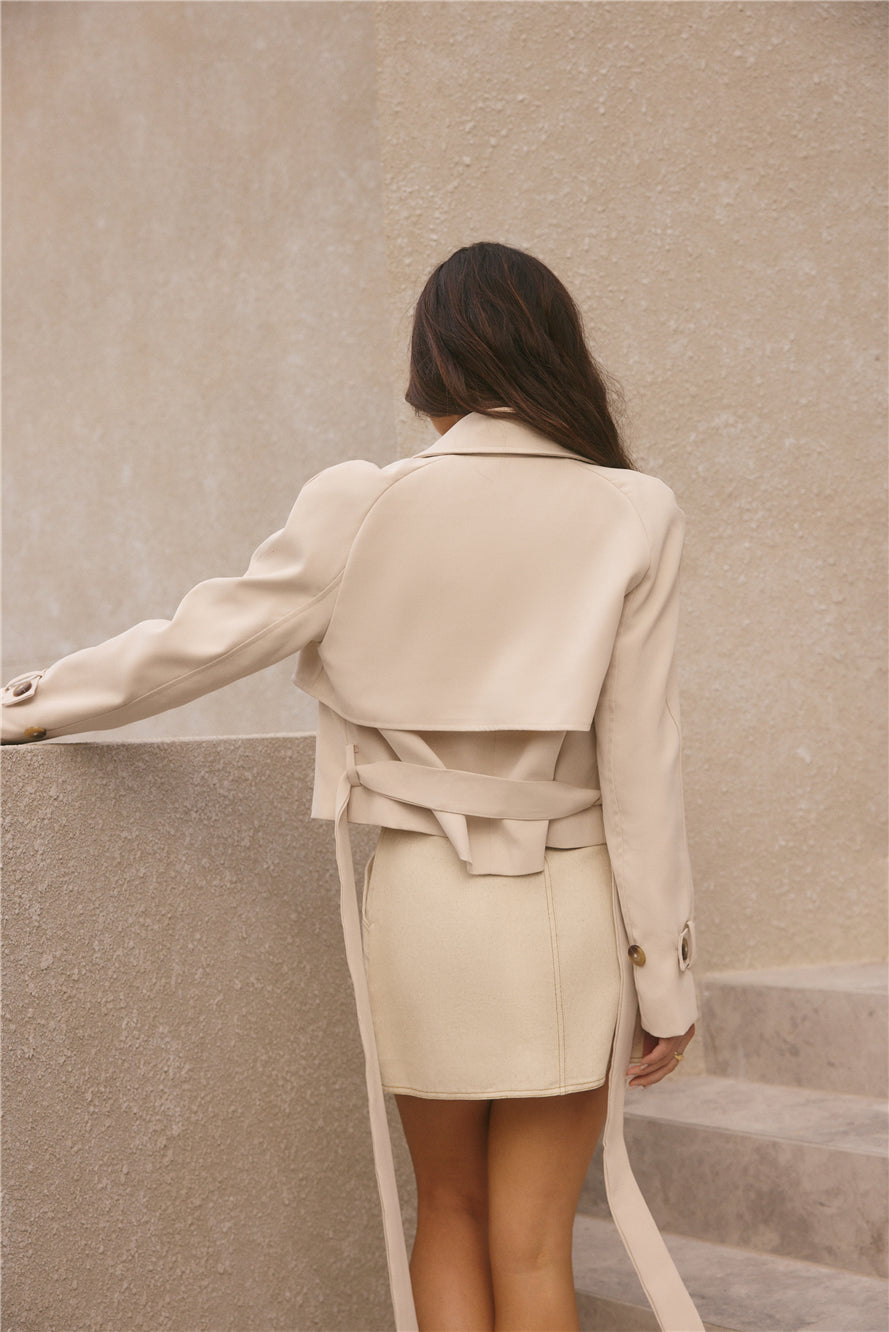 MAISON AVELORE CALI — Crop Jacket