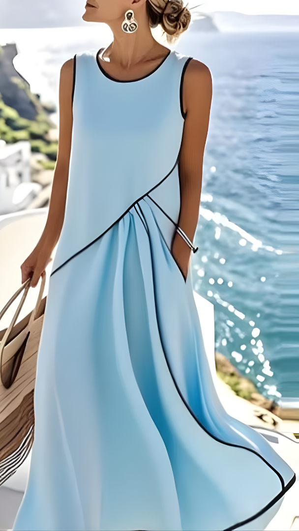 Saige™ - Robe d'Été Rayée
