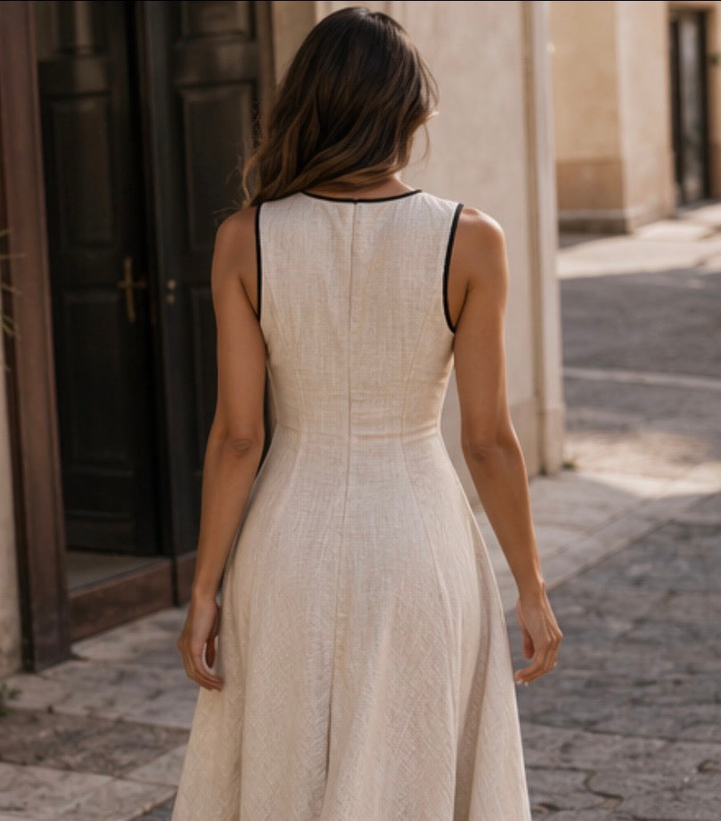 MAISON AVELORE SIREN GAZE — Robe Longue