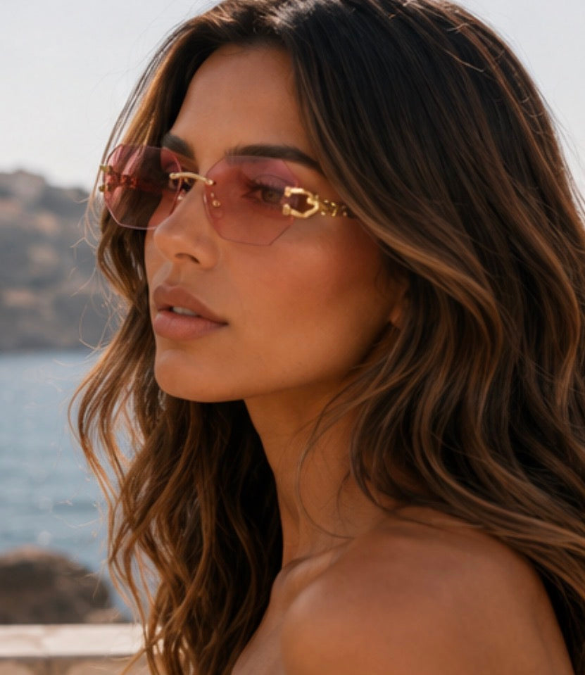 MAISON AVELORE ROSÉ ÉCLAT — Luxe Women’s Lunettes de Soleil