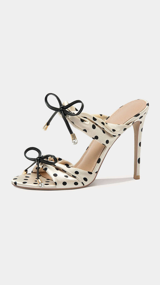 MAISON AVELORE POLKA BOW TALONS