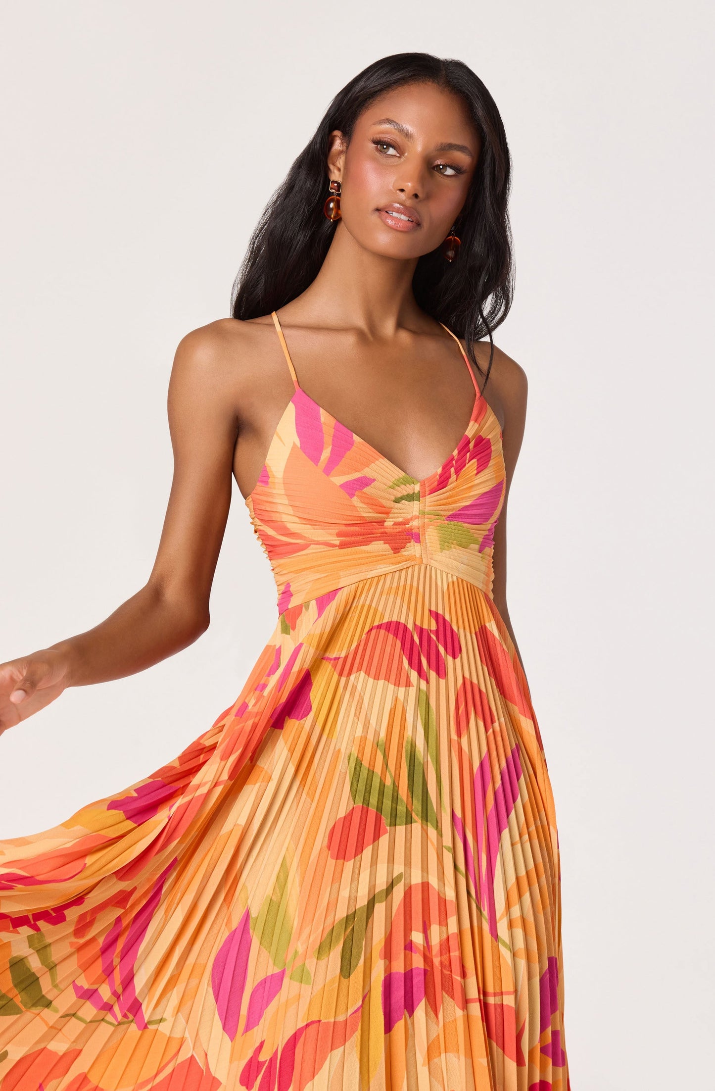 MAISON AVELORE BLYTHE — Robe Midi Florale