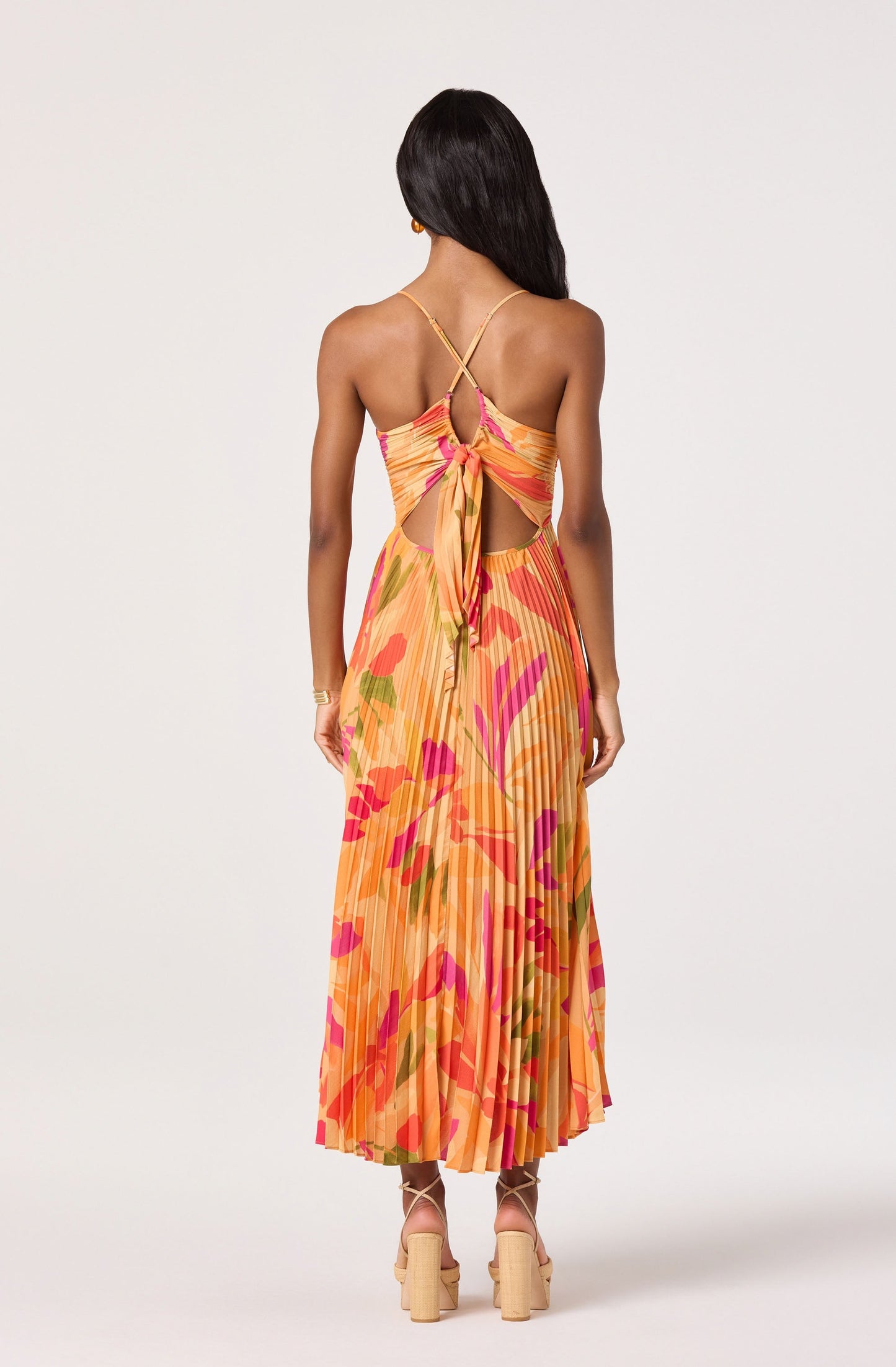 MAISON AVELORE BLYTHE — Robe Midi Florale
