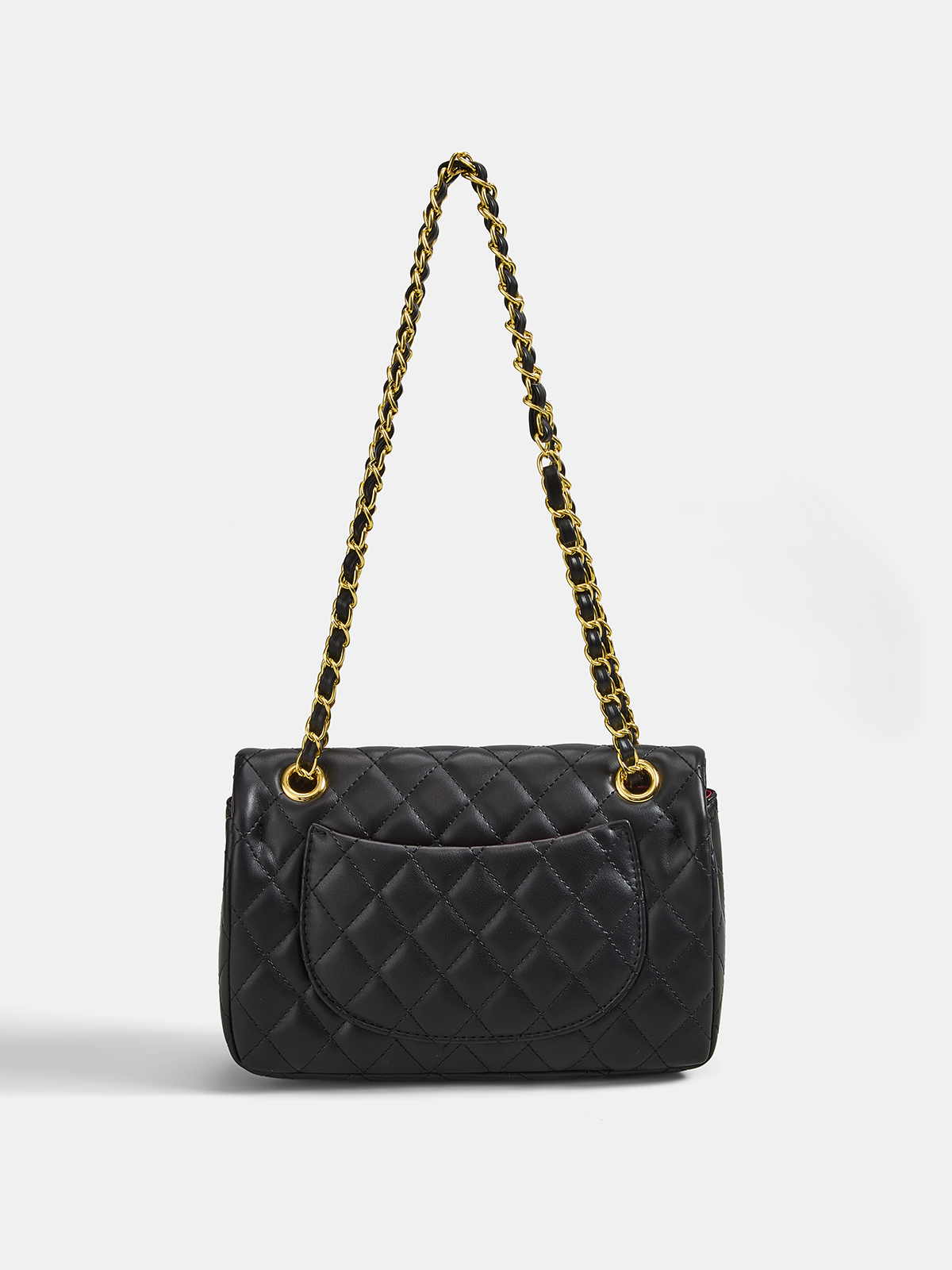 MAISON AVELORE MONACO QUILTED SAC — Black