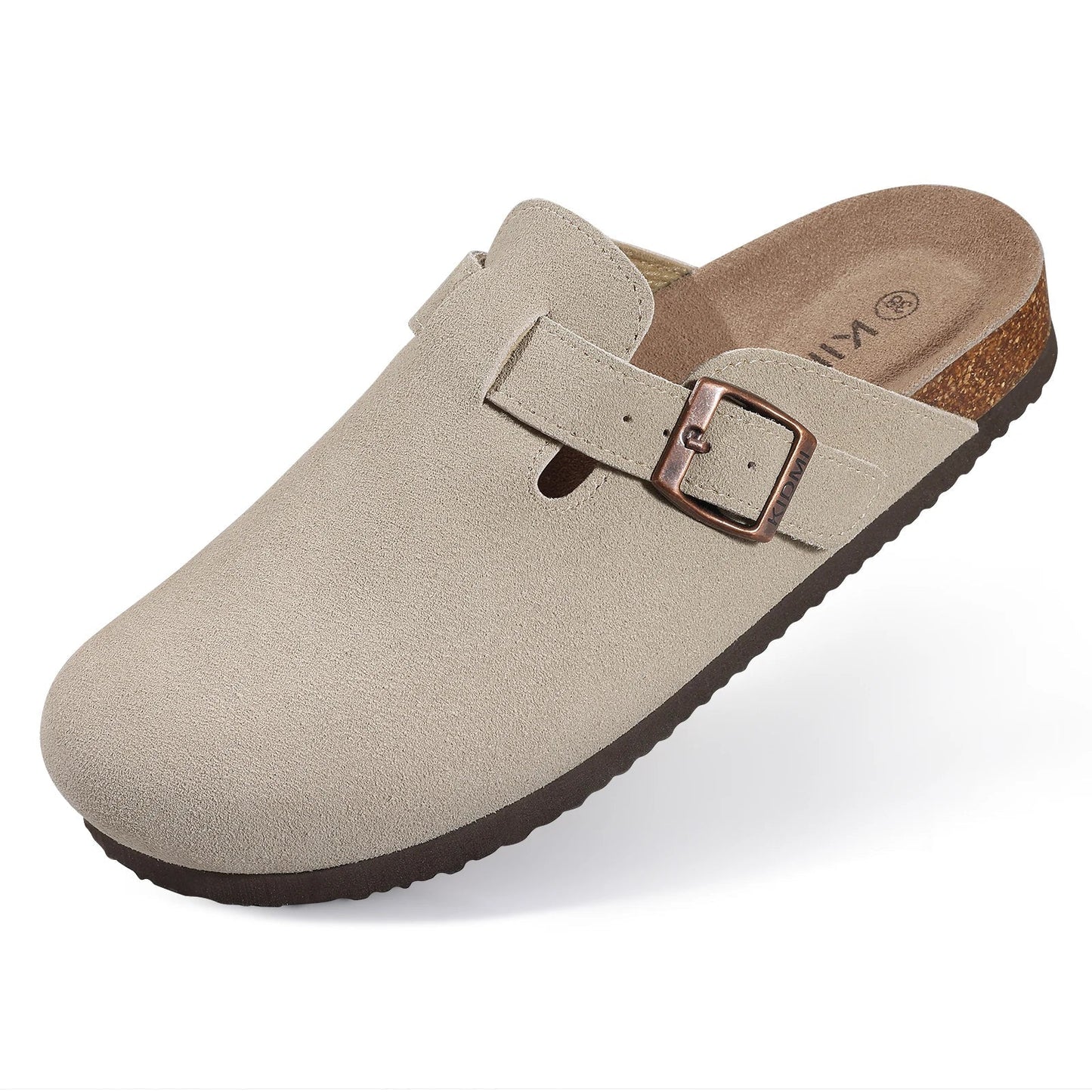 MAISON AVELORE ELSIE — Sabots en Daim (Multicolore)