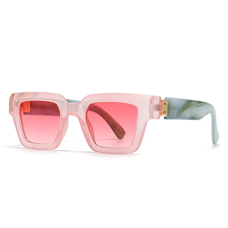MAISON AVELORE KATARIN — Luxe Cat Eye Lunettes de Soleil (Multicolore)