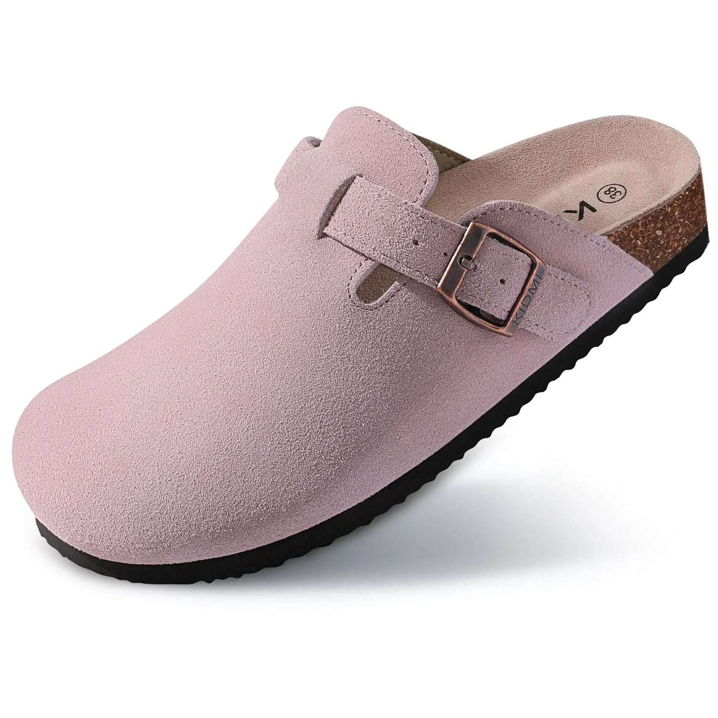 MAISON AVELORE ELSIE — Sabots en Daim (Multicolore)