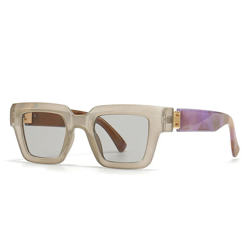 MAISON AVELORE KATARIN — Luxe Cat Eye Lunettes de Soleil (Multicolore)
