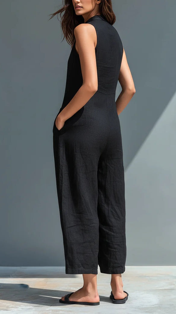 Lotte™ | Combinaison Minimaliste Sans Manches