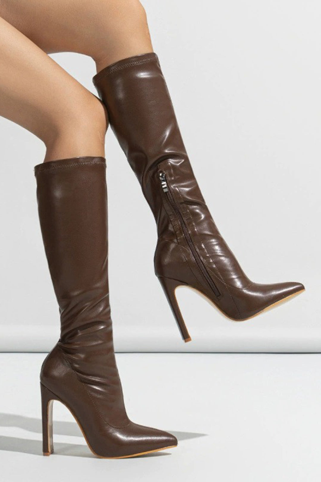 MAISON AVELORE NOIR EDGE — Bottes Montantes