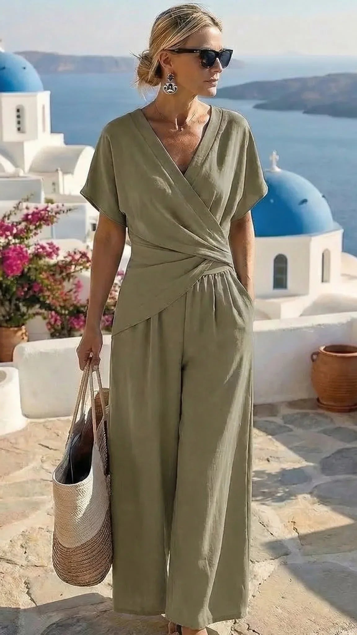 Fenna™ Ensemble Deux Pièces Élégant